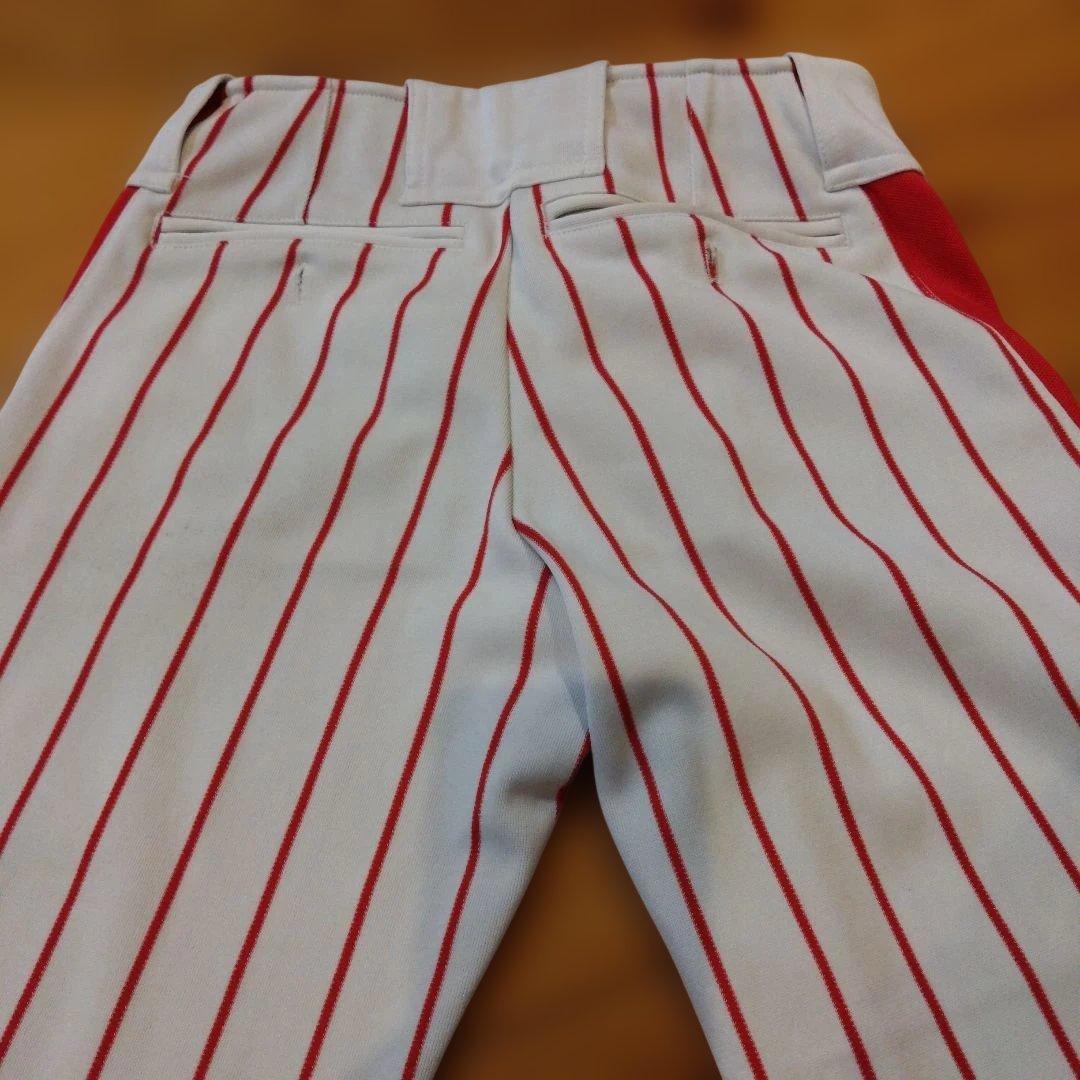 Mizuno ポルテ野球　赤いユニフォーム 130サイズ 7点セット