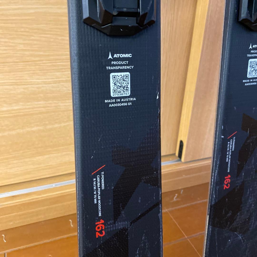 【美品】'25 ATOMIC Redster レッドスター　X7i 162㎝