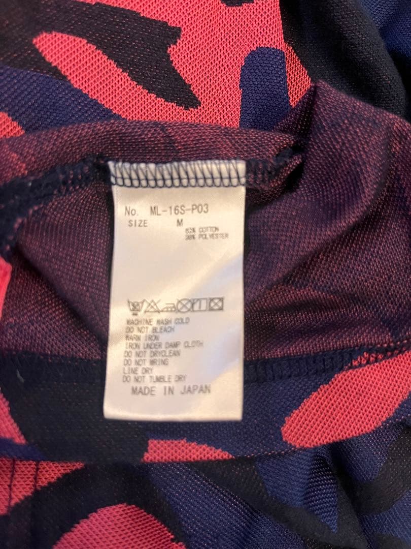 MARK&LONAカモフラージュ＆レオパード柄ポロシャツ