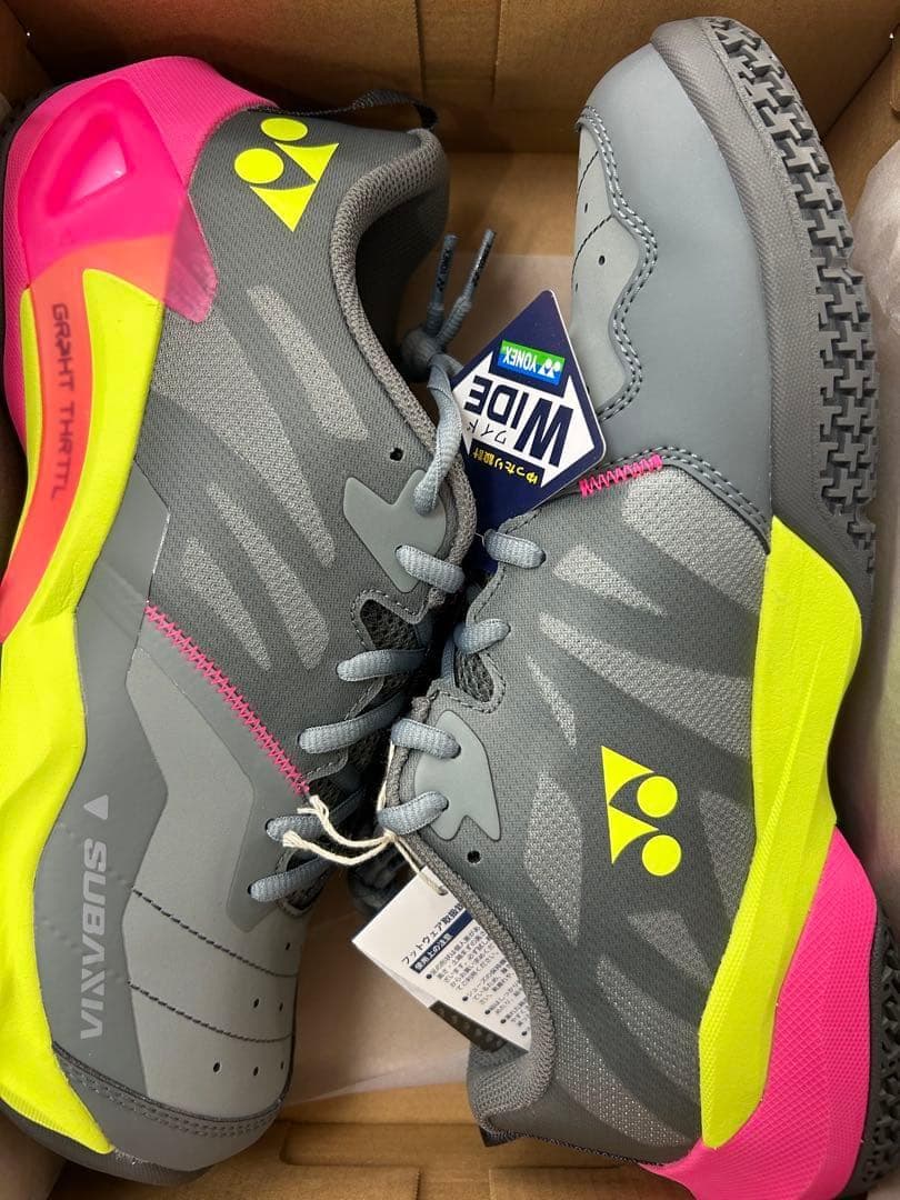 26.0㎝　サブアクシアワイド　新品未使用　YONEX 　バドミントン　シューズ