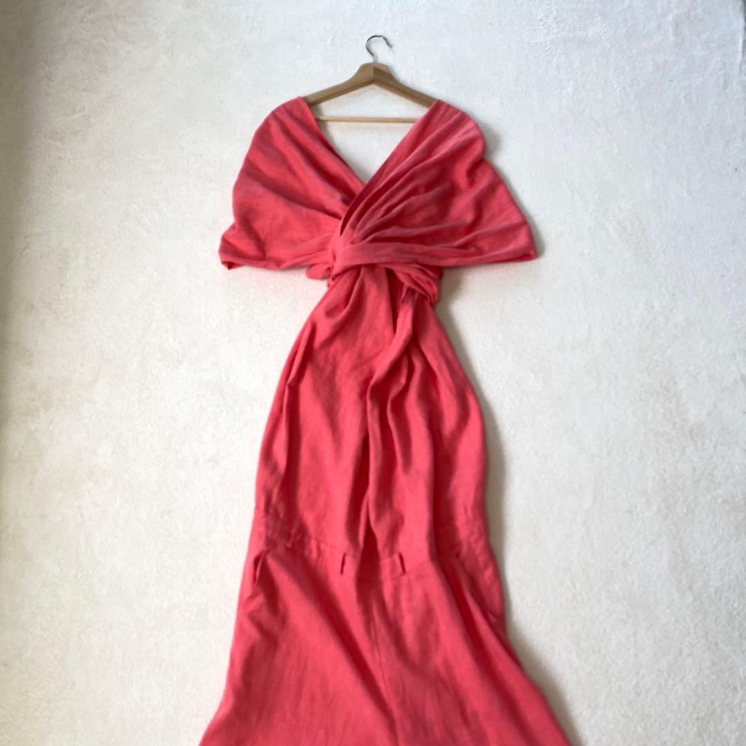 MYLAN サロペット オーバーオール コンビネゾン ドレス ガーゼ マキシ丈