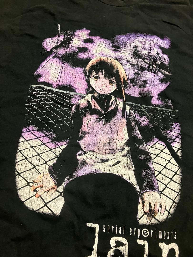 レインserial experiments lain Tシャツ