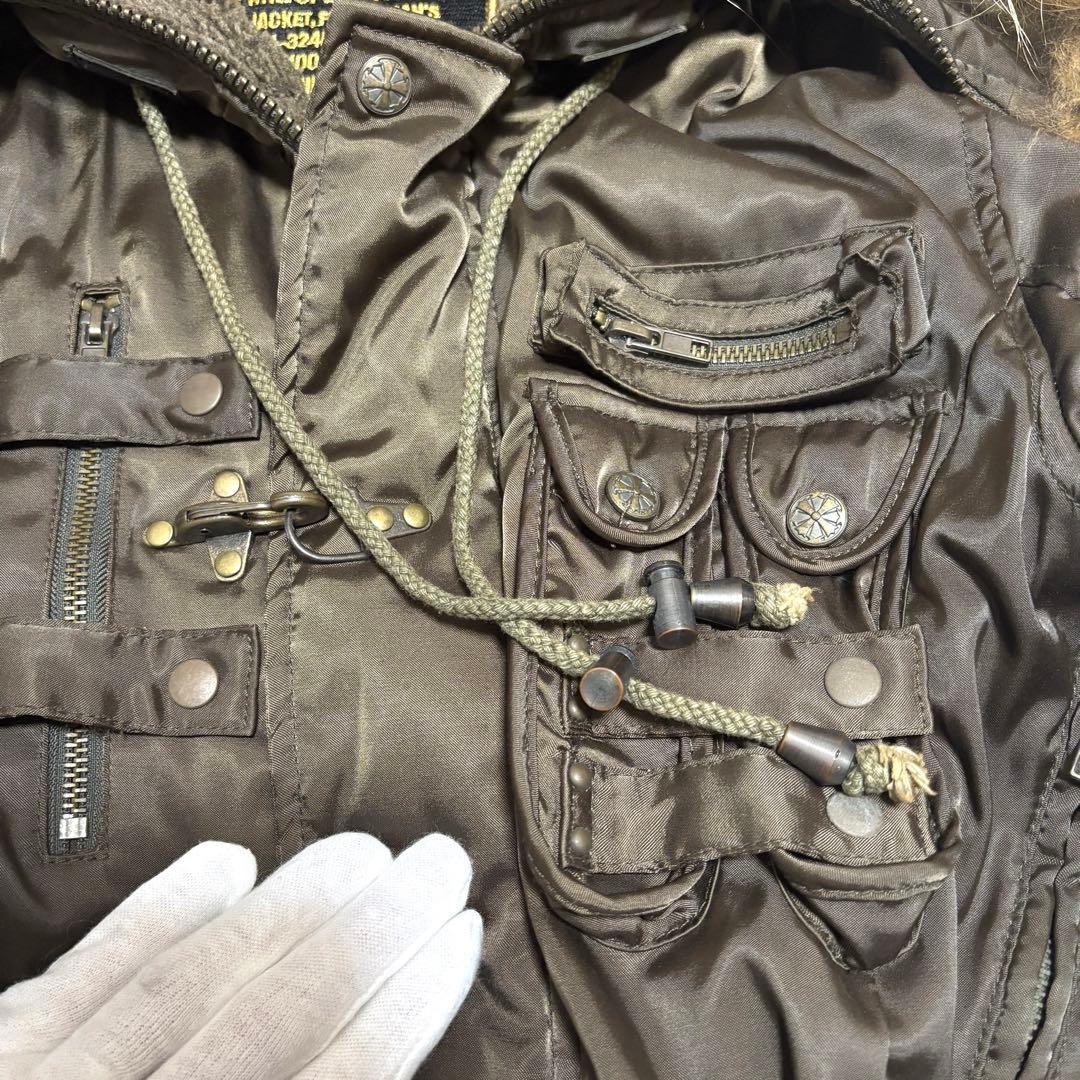 archive midas n-2b お兄　平成　y2k ミリタリージャケット