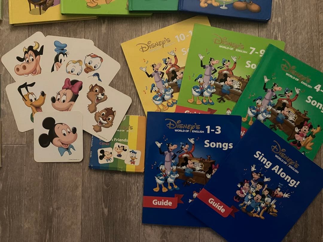 【良品】ディズニー英語システム DWE シングアロング セット CD