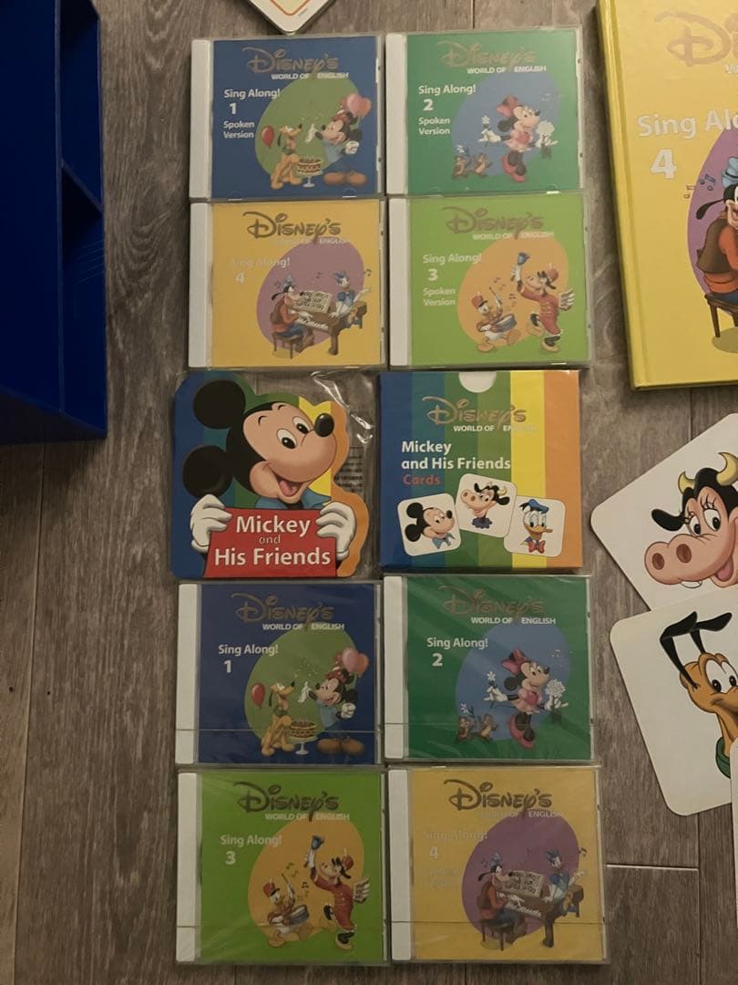 【良品】ディズニー英語システム DWE シングアロング セット CD