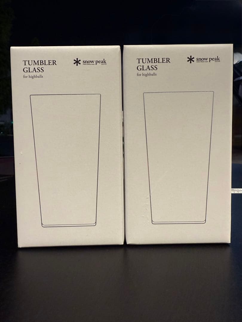 スノーピーク　グラス　雪峰祭　限定　peak