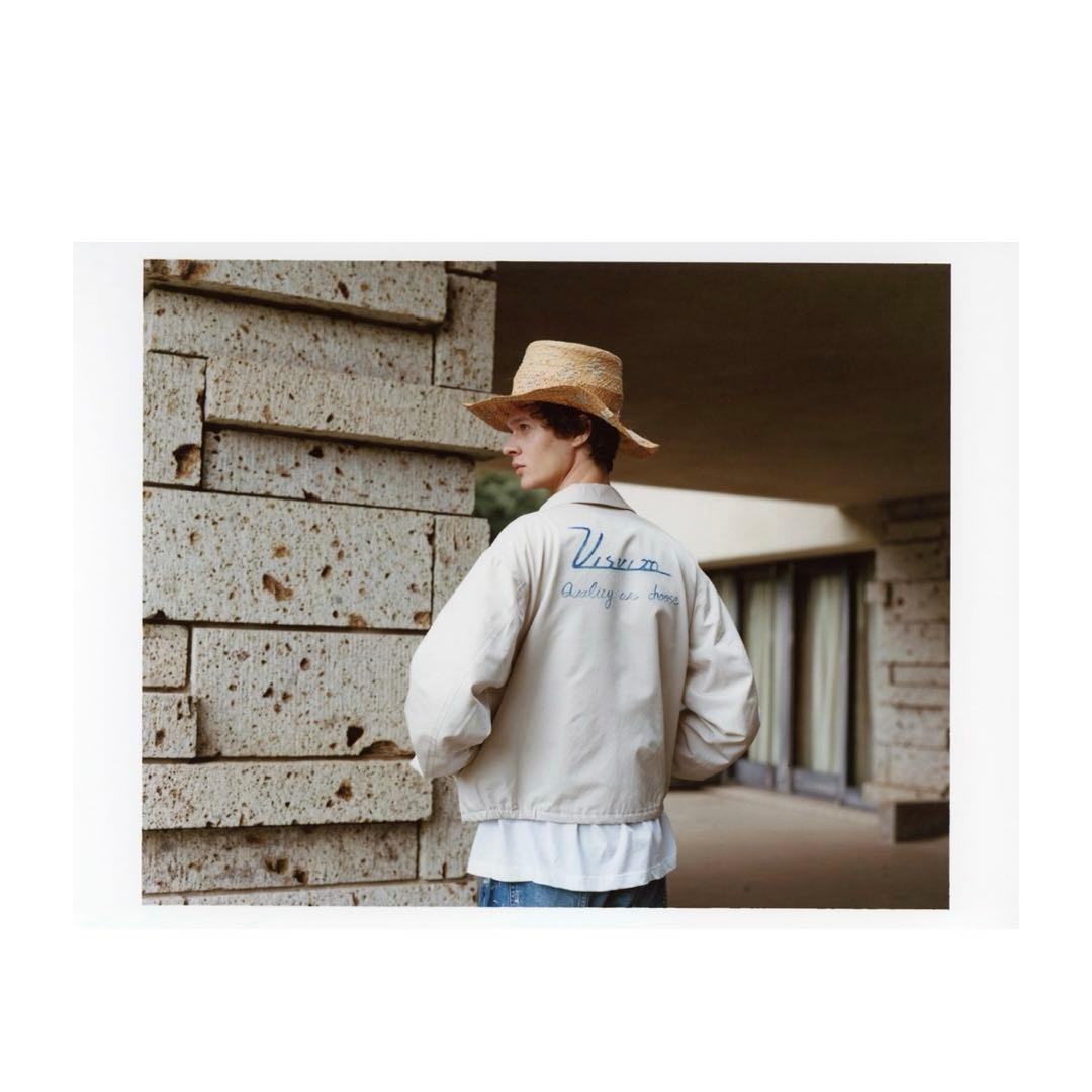 新品未使用新作VISVIM RAFFIA BOATER HAT W