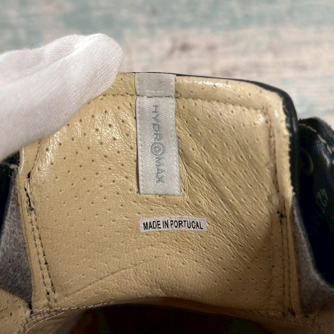 希少 美品 ecco オールレザー ゴルフシューズ