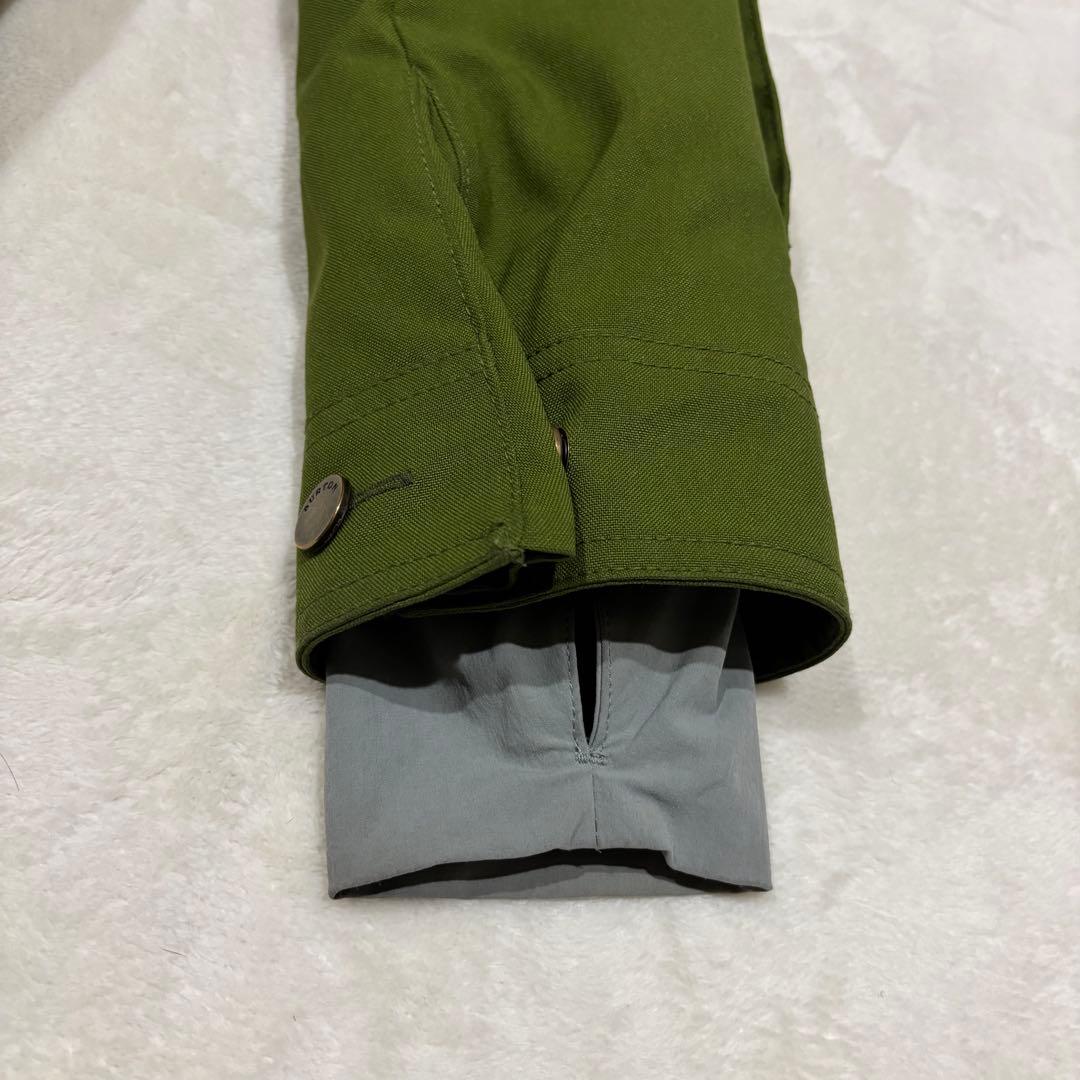 BURTONスノージャケットS カーキ DRYRIDE 防水スノボウェアバートン