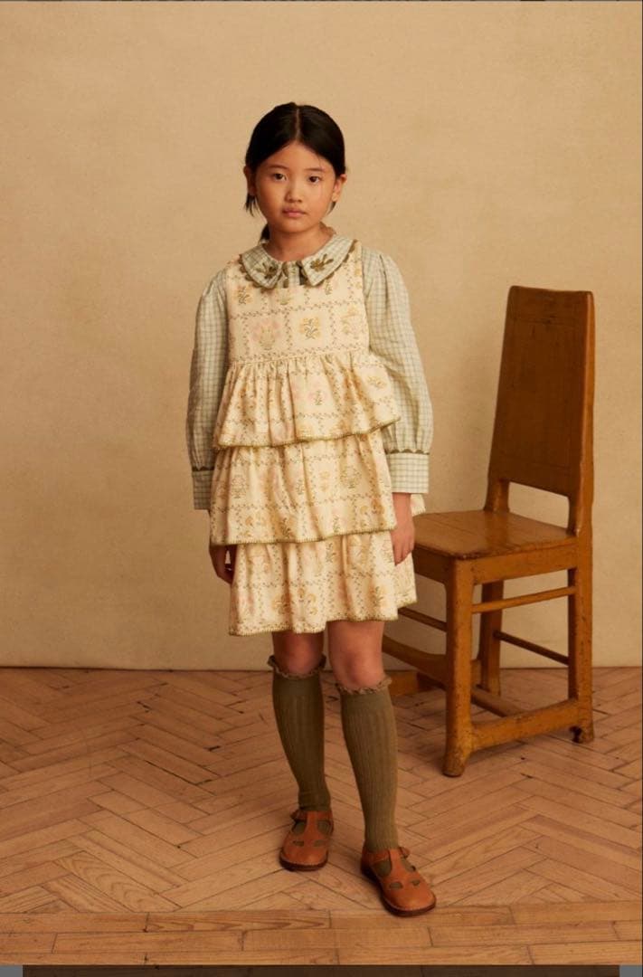 美品Apolina Camille Overdress 3-5Y