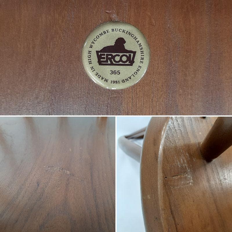 ERCOL アーコール クエーカーチェア イギリス 椅子 １脚 木製 ダイニング