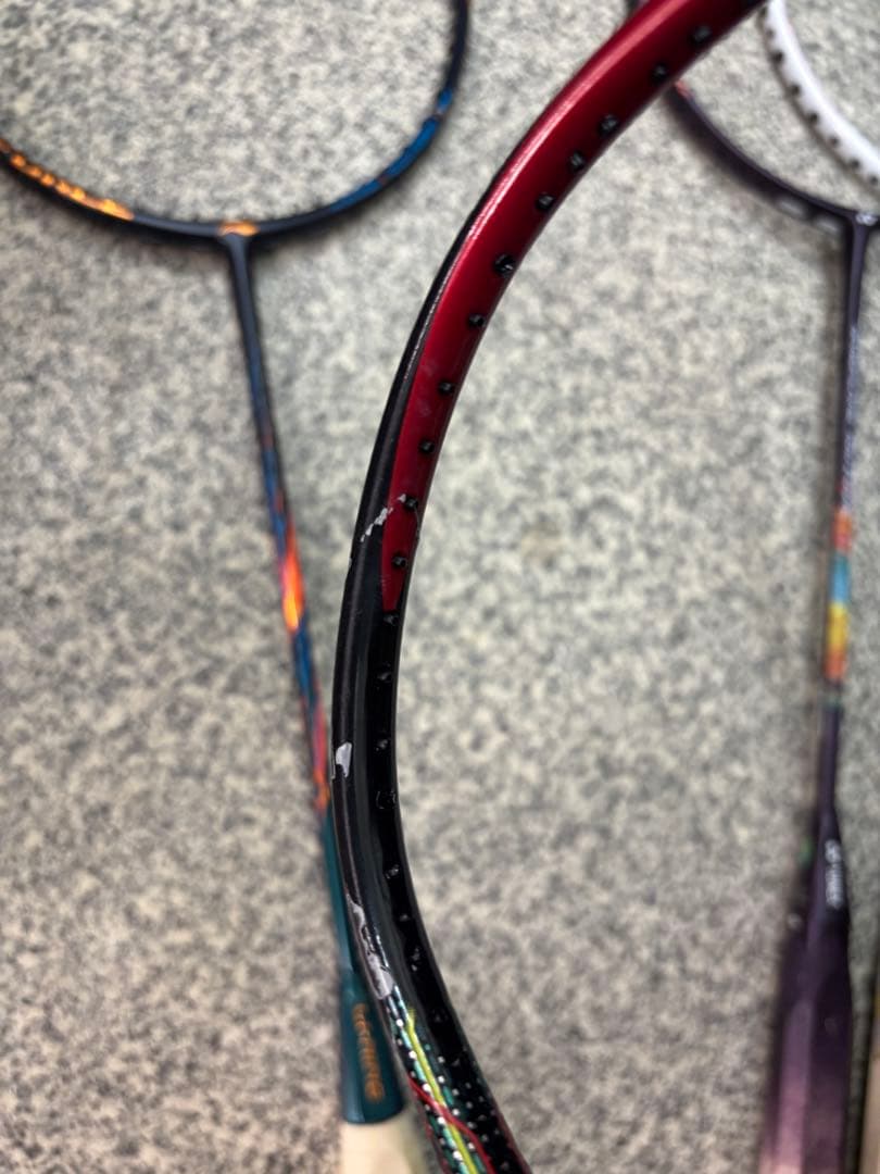 バドミントンラケット　ジャンク品　まとめ