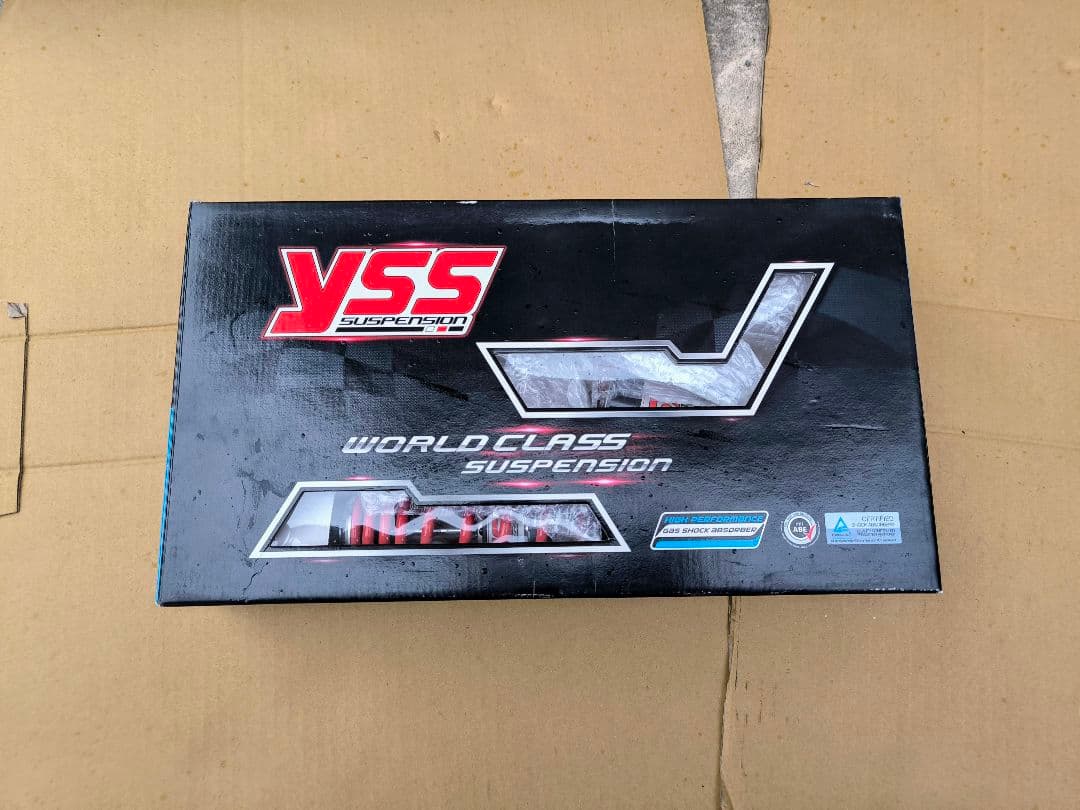 アドレスV125用　YSS×油漢 レーシングサスペンション