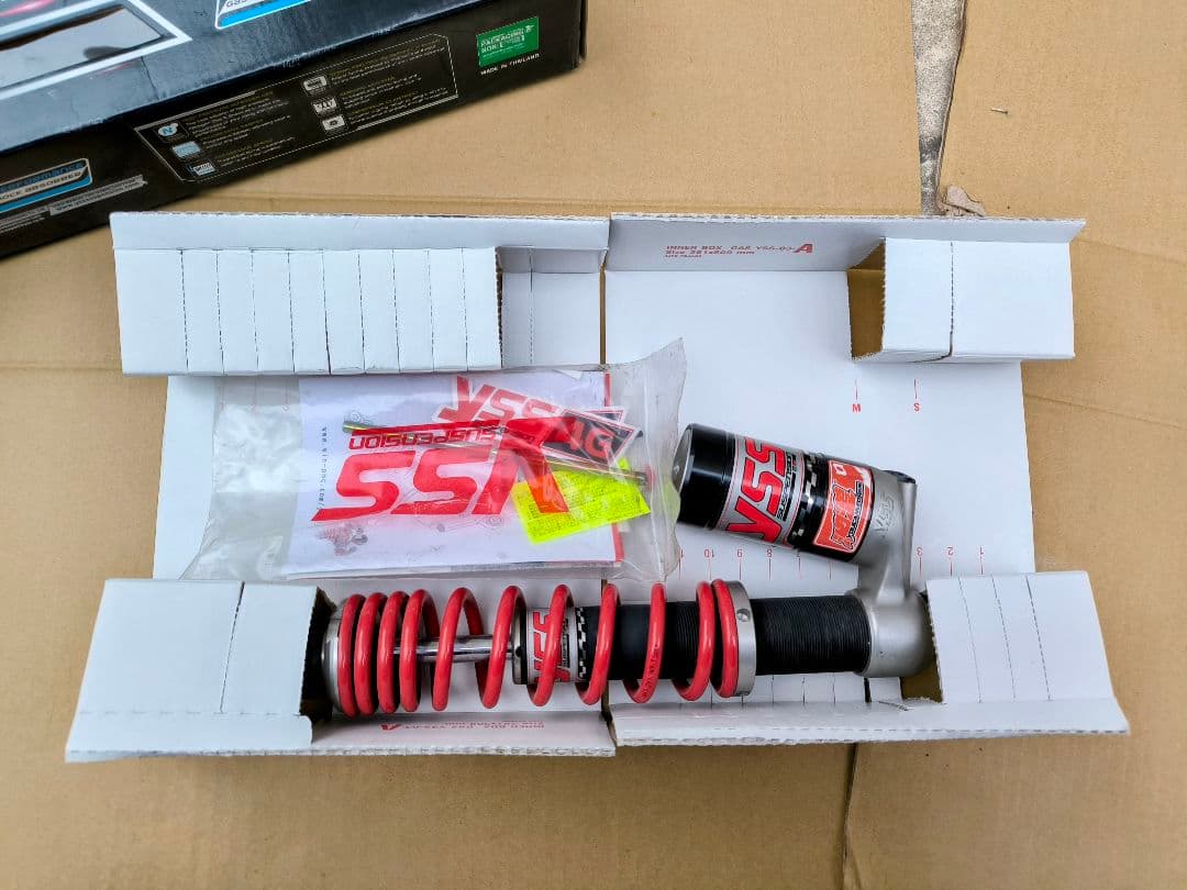 アドレスV125用　YSS×油漢 レーシングサスペンション