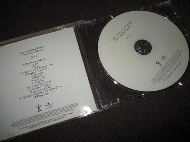 洋楽 paul mccartney & wings the backyard