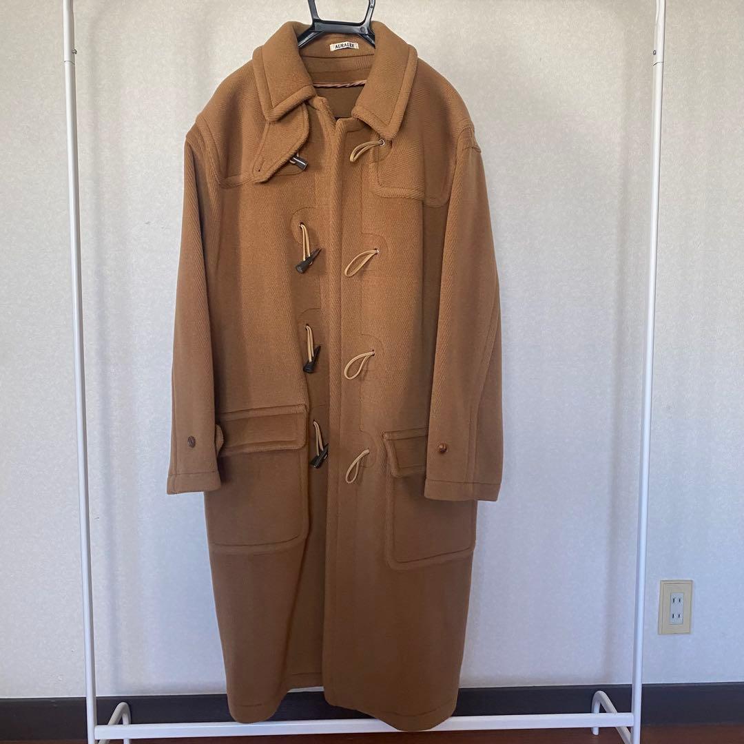 極美品❗️AURALLE キャメル ダッフルコート 4サイズ