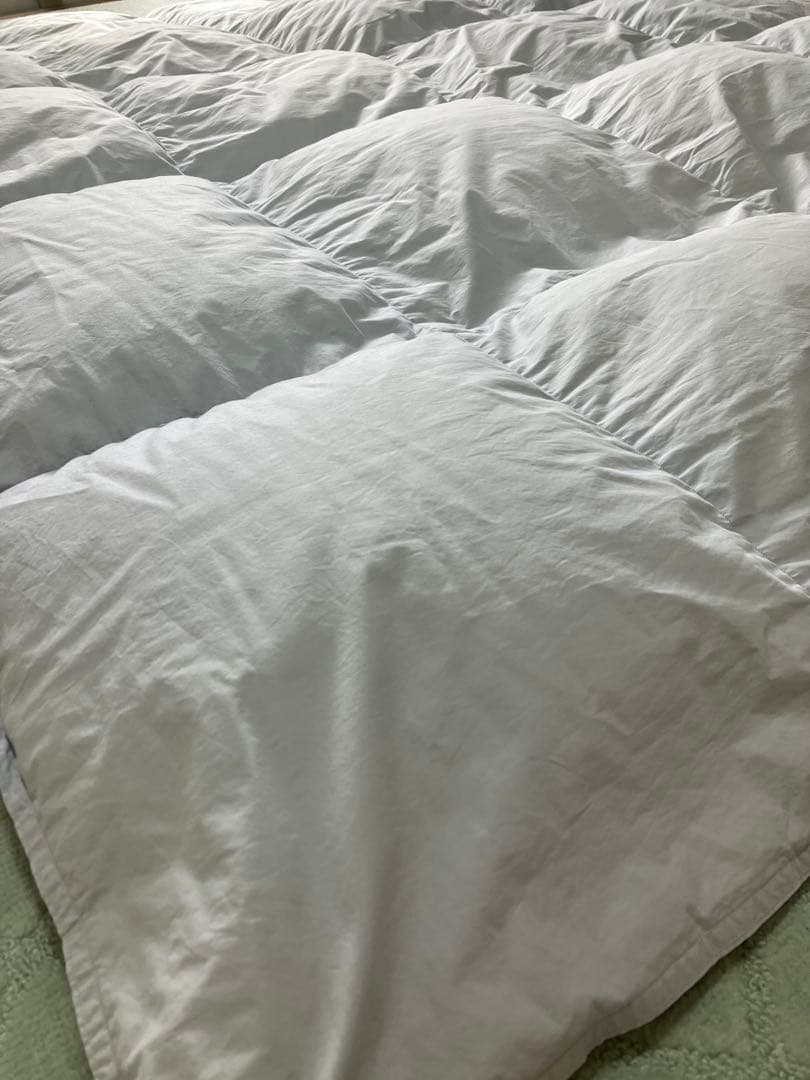 送料込♪羽毛掛けふとん シングルサイズ/150×210㎝♪