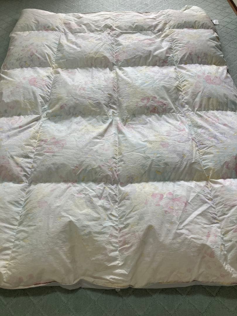 送料込♪羽毛掛けふとん シングルサイズ/150×210㎝♪