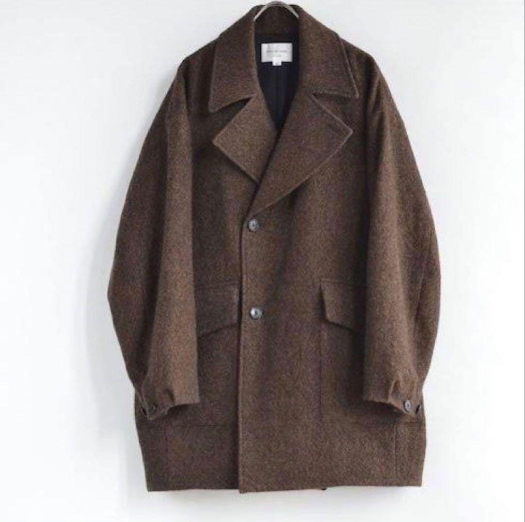 【スティルバイハンド】ウールラペルドコクーンコート