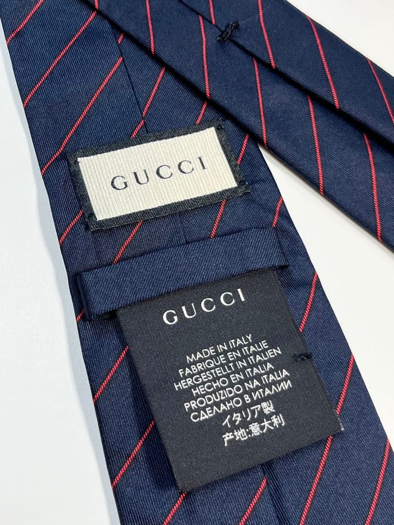 ✨極美品✨ GUCCI グッチ ネクタイ インターロッキング　GG 蜂