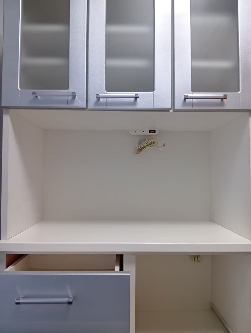 ニトリ　食器棚　キッチンボード　90　家財便送料込み