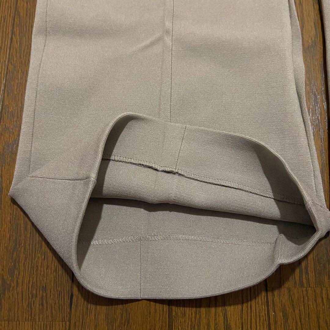 【ADORE】ソフトニットパンツ Mサイズ ベージュ