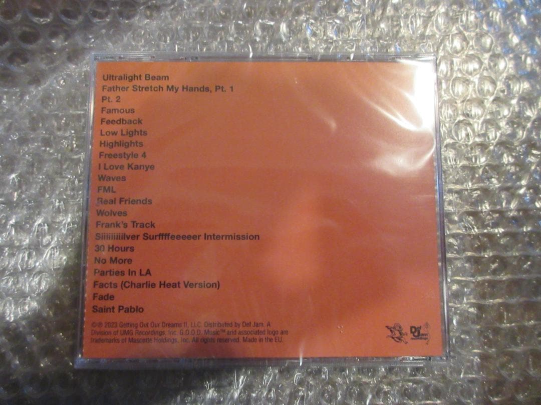 新品CD KANYE WEST　LIFE OF PABLO 　名作