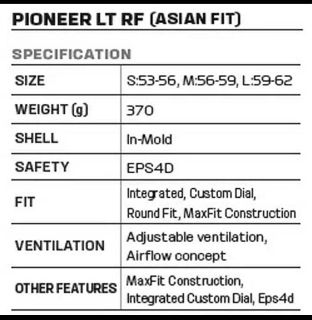SALOMON PIONEER LT RF ヘルメット M