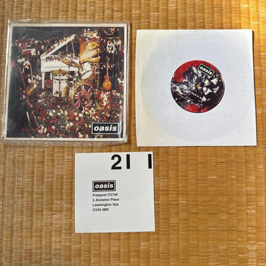 激レアoasis Don't Look Back In Anger 7inch