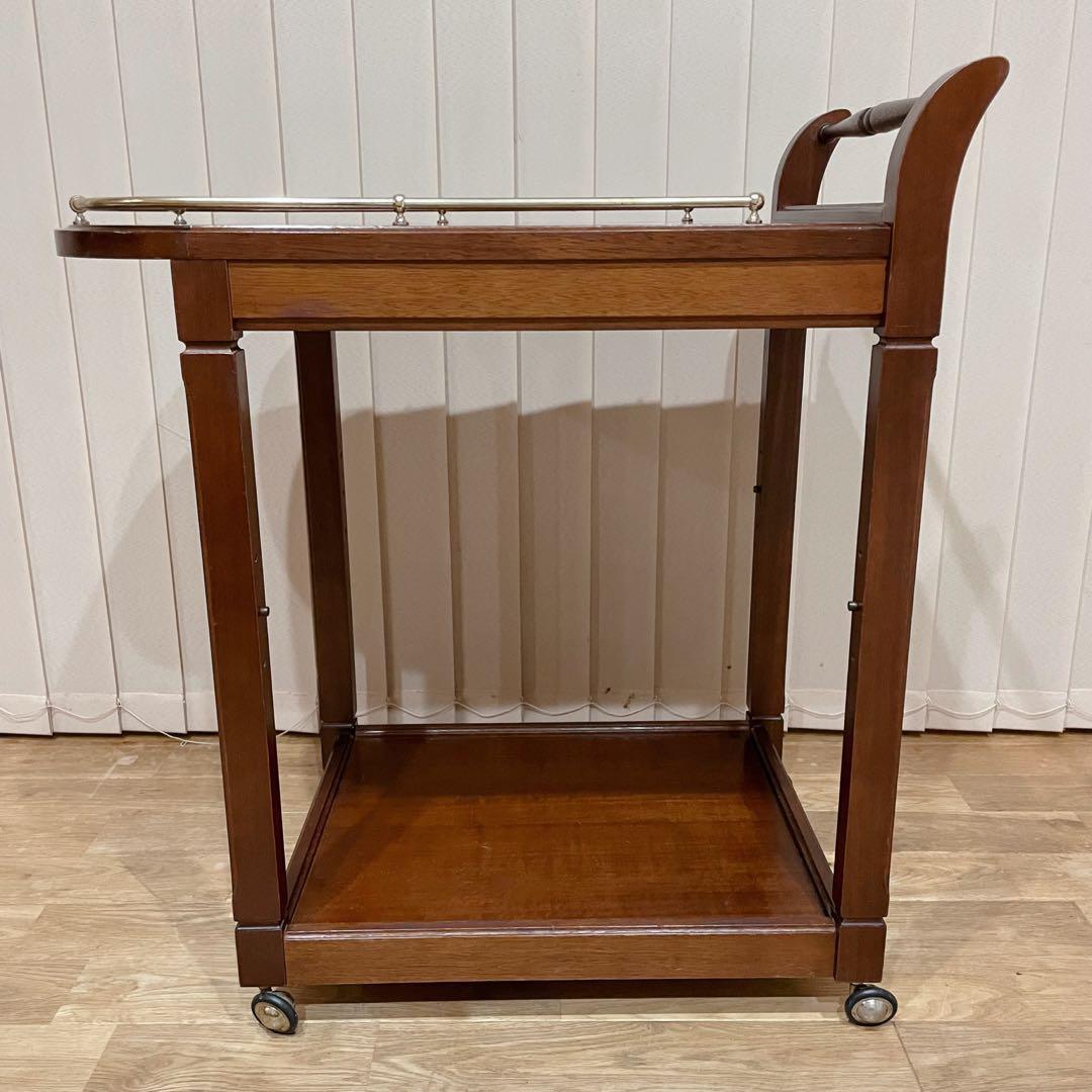 オールド　マルニ木工 マキシマム ワゴン エレガント　カート　キッチンワゴン