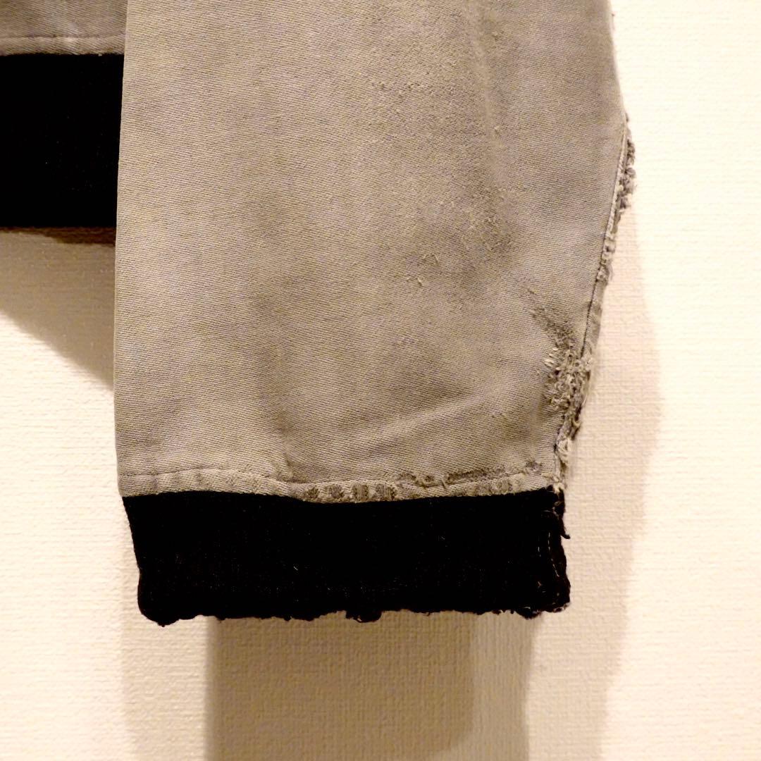 こ*れ様 50s 60s French moleskin zip Knit ja