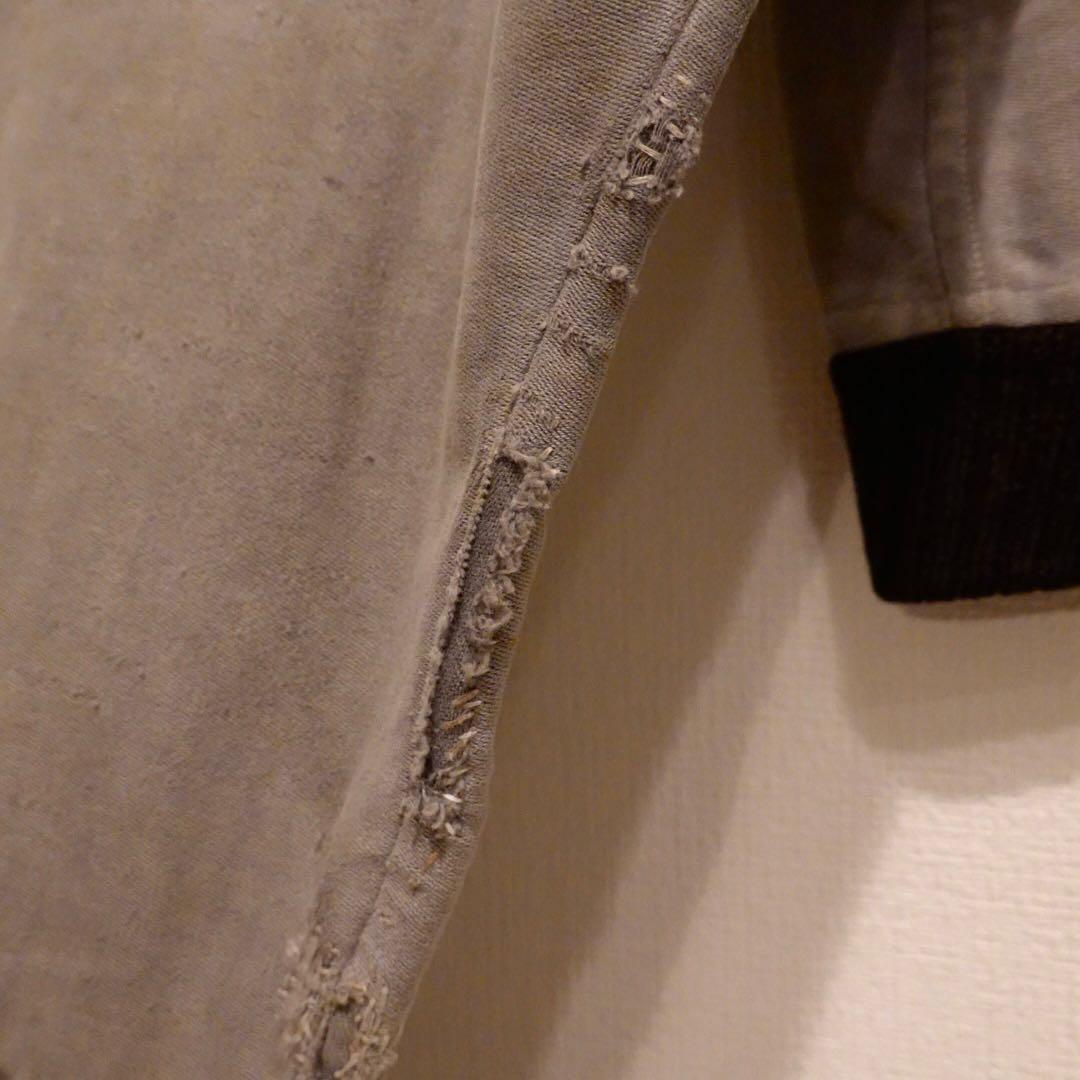 こ*れ様 50s 60s French moleskin zip Knit ja