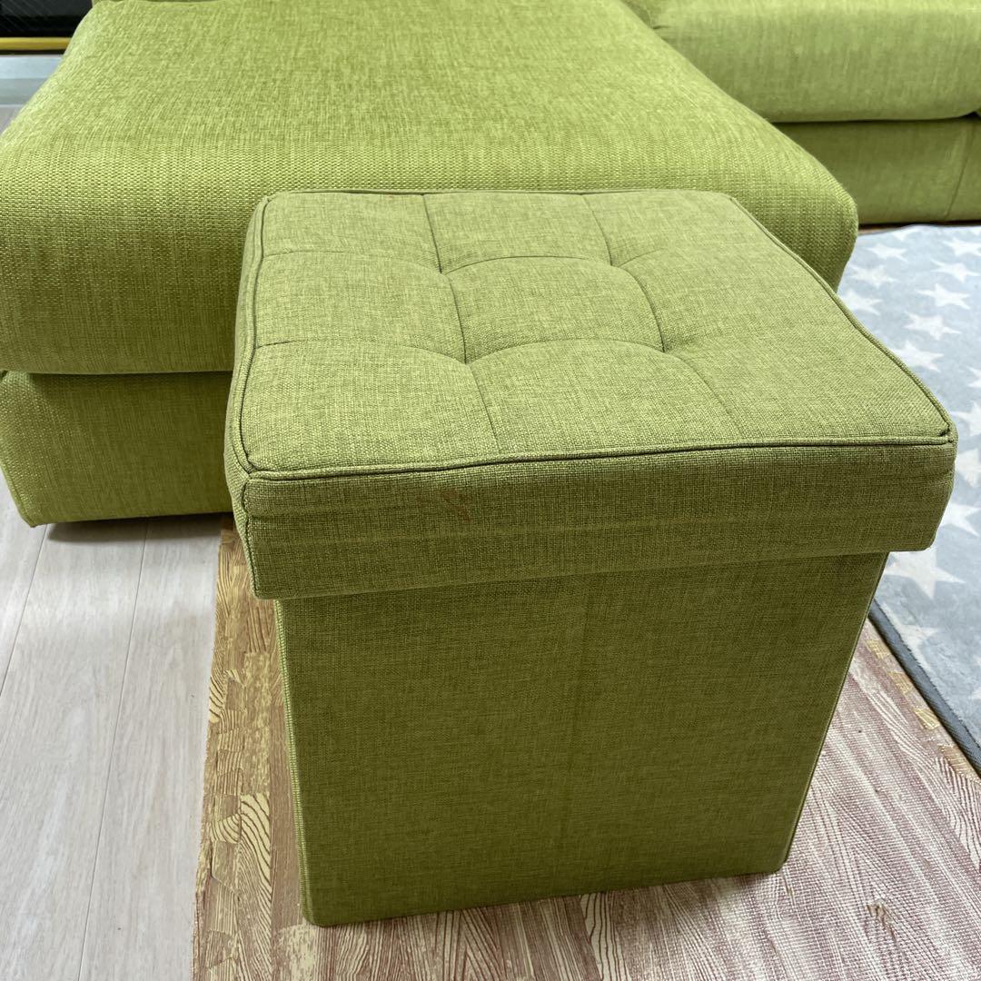 直接引取の場合10000円　大阪南部　ニトリコーナーソファ　3人掛け