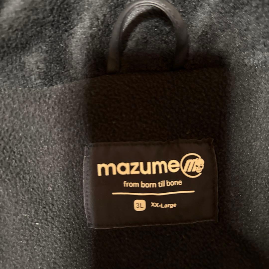 MAZUME 防水レインウェア 3L ブラック