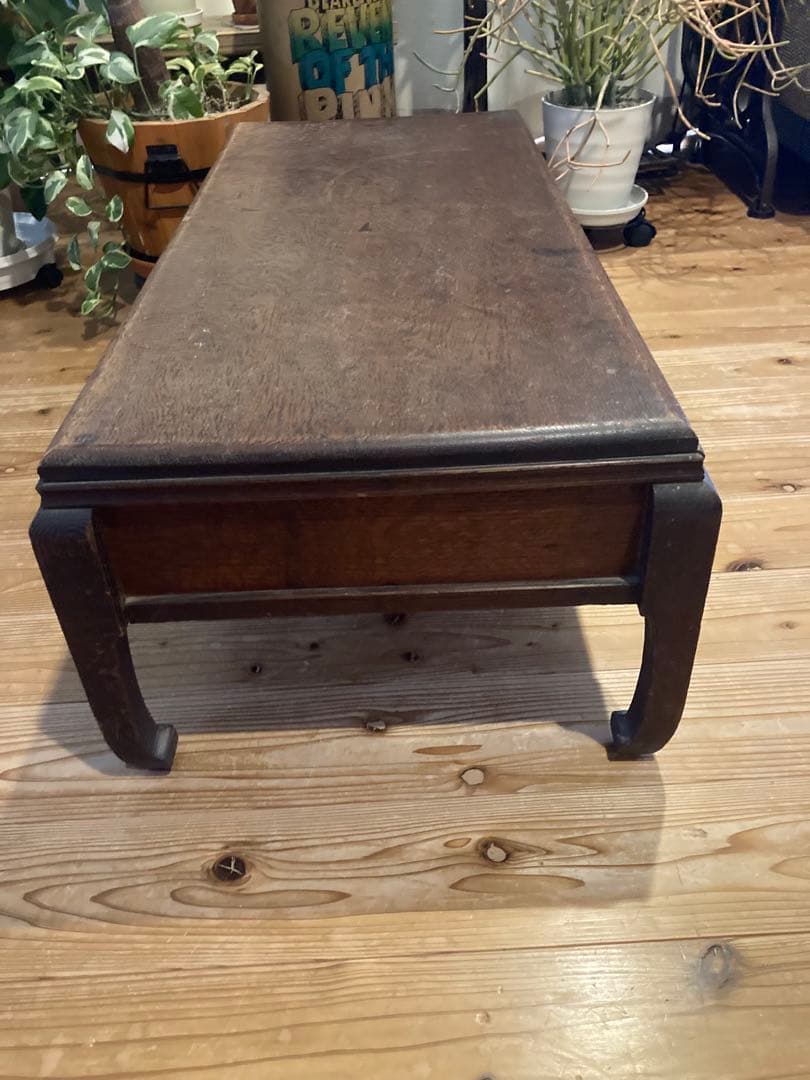 昭和レトロ　木製文机　ローテーブル⑨