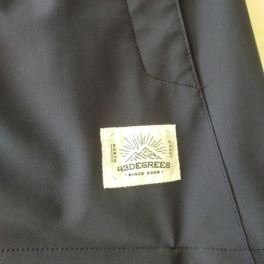 43DEGREES　スノーボードウェア　スキーウェア　上下セット　ネイビー