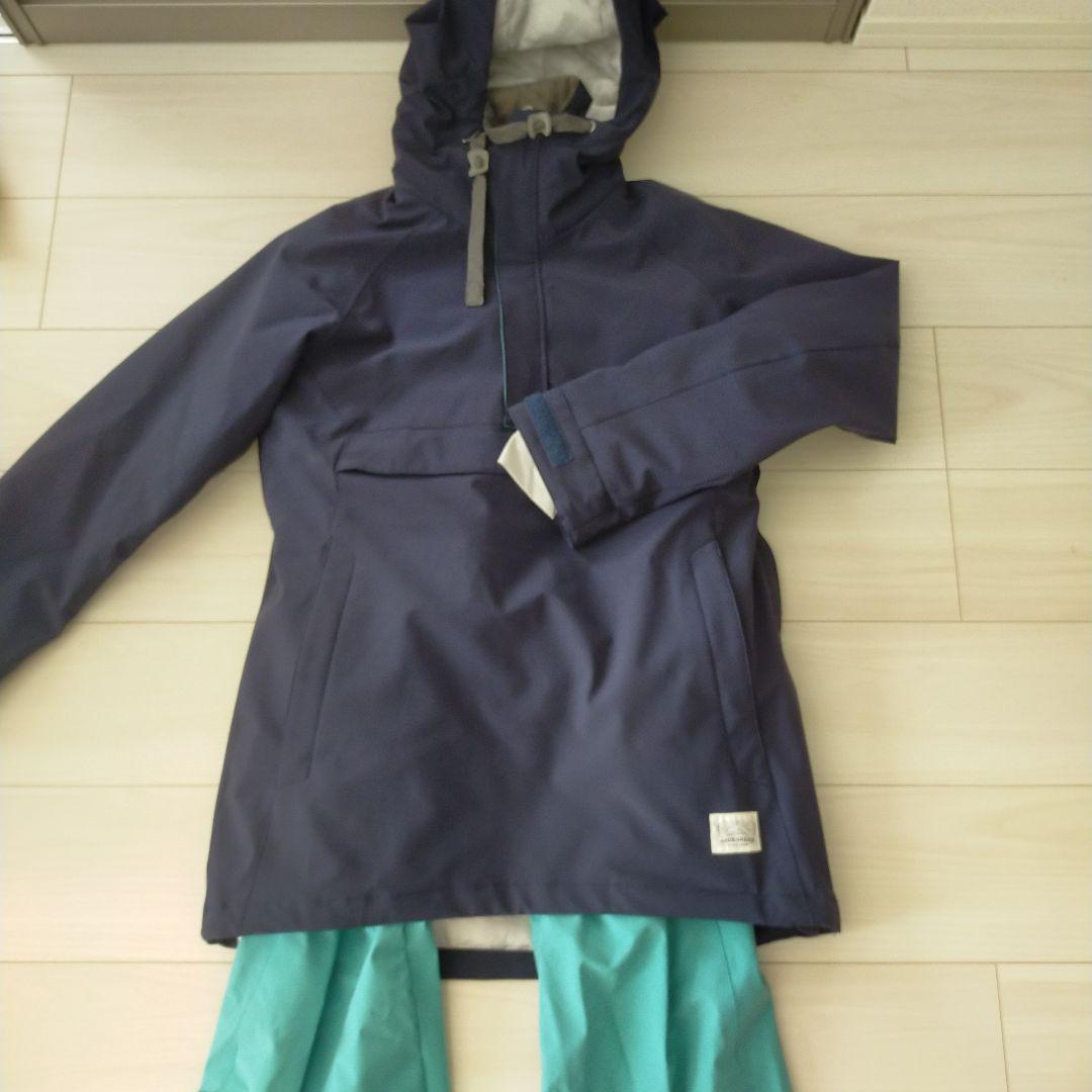 43DEGREES　スノーボードウェア　スキーウェア　上下セット　ネイビー