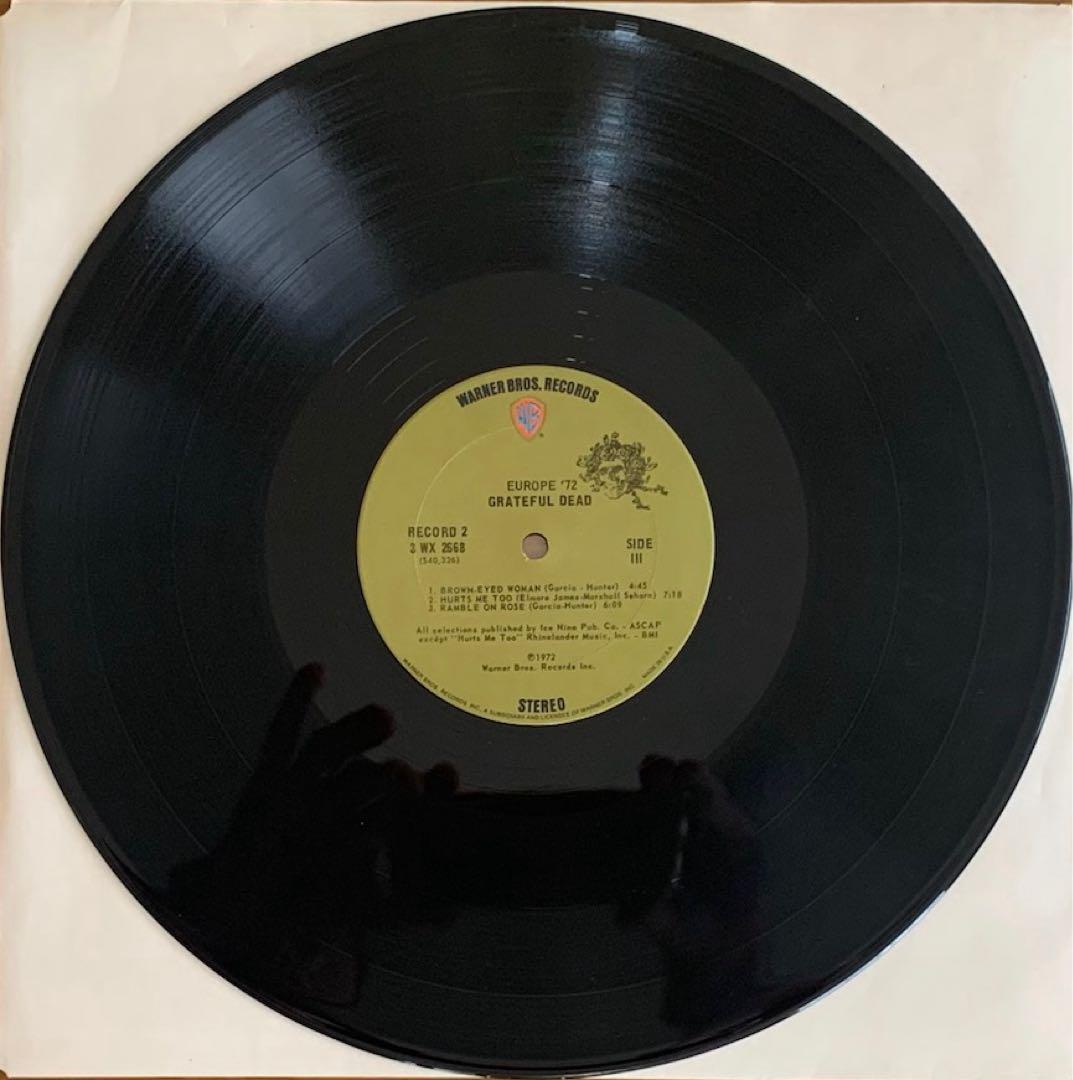 【中古LP】Grateful Dead『Europe '72』USオリジナル盤