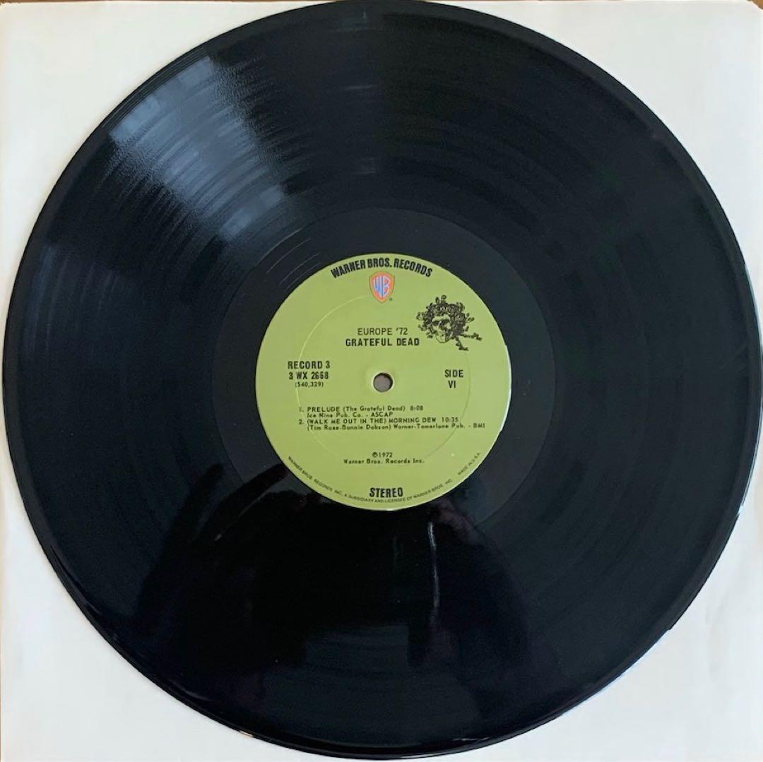 【中古LP】Grateful Dead『Europe '72』USオリジナル盤