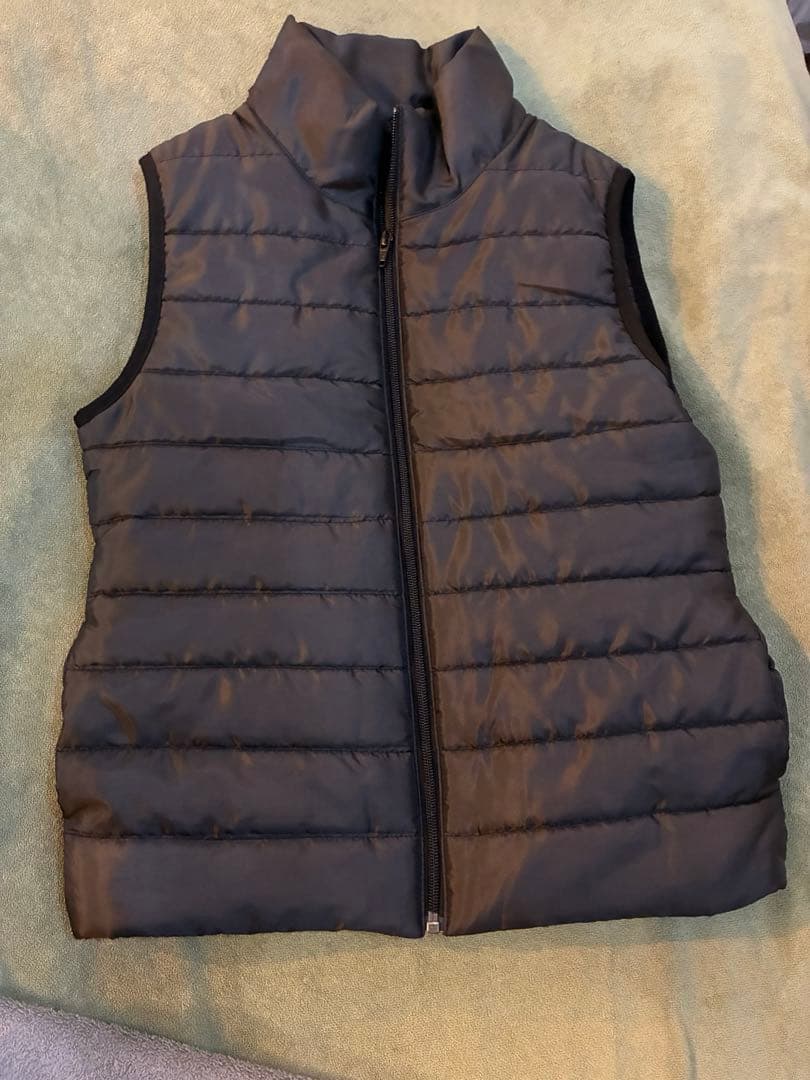 復元ウォーマー　ベスト　ブラック