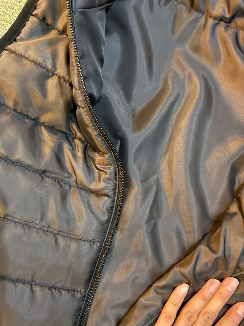 復元ウォーマー　ベスト　ブラック