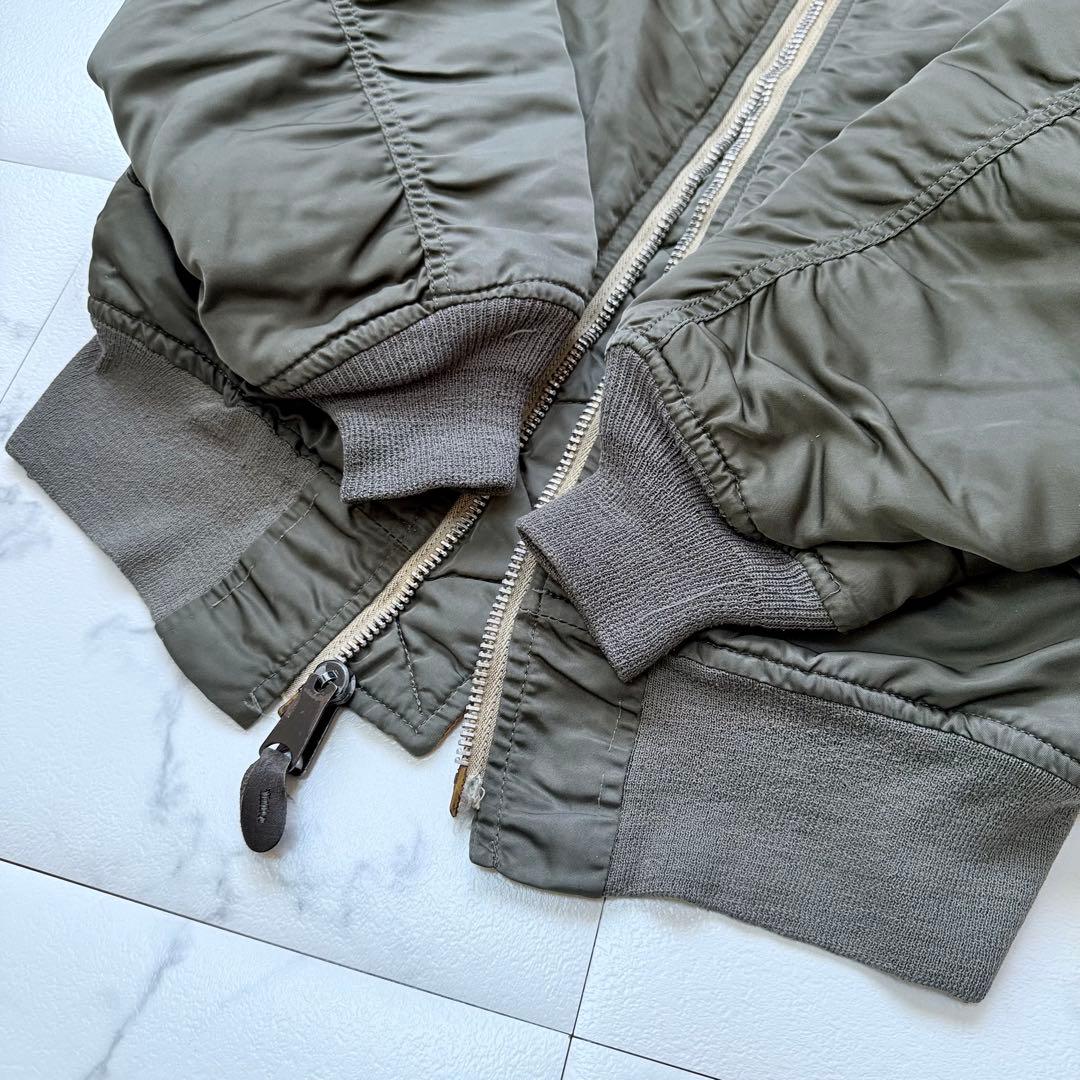 80s 初期 USA製 ALPHA MA-1 IDEAL フライトジャケット