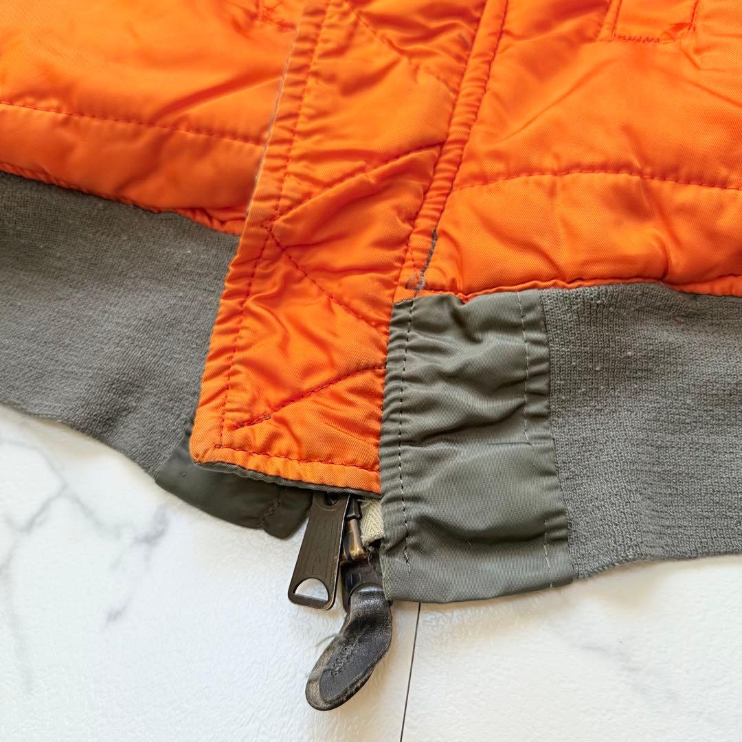 80s 初期 USA製 ALPHA MA-1 IDEAL フライトジャケット