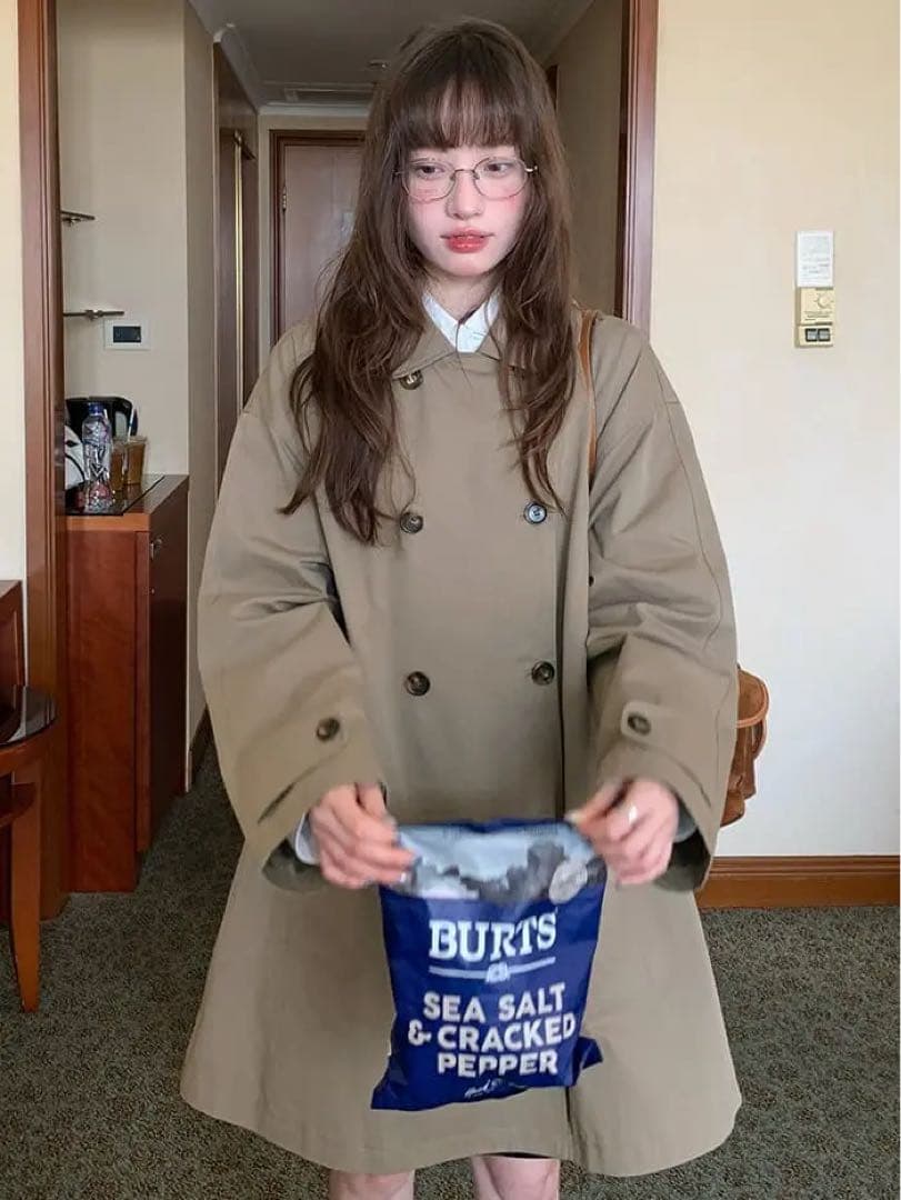 【最終値下げ！！】lumiyumi トレンチコート