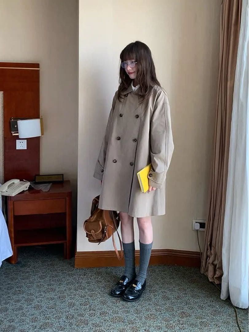 【最終値下げ！！】lumiyumi トレンチコート