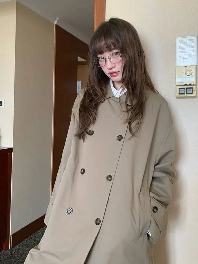 【最終値下げ！！】lumiyumi トレンチコート