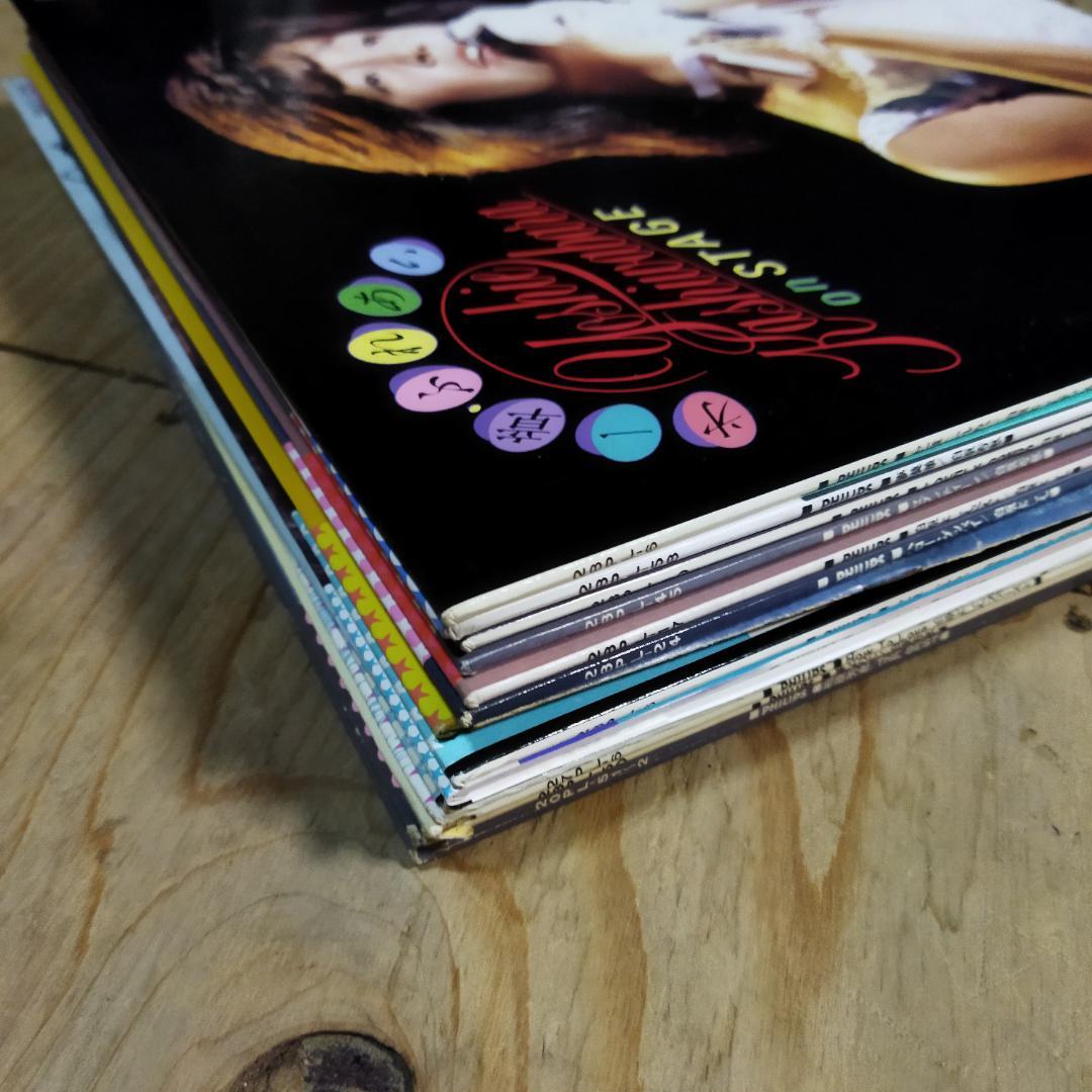 柏原芳恵 【15枚+写真集】TF0127-5 LPレコード