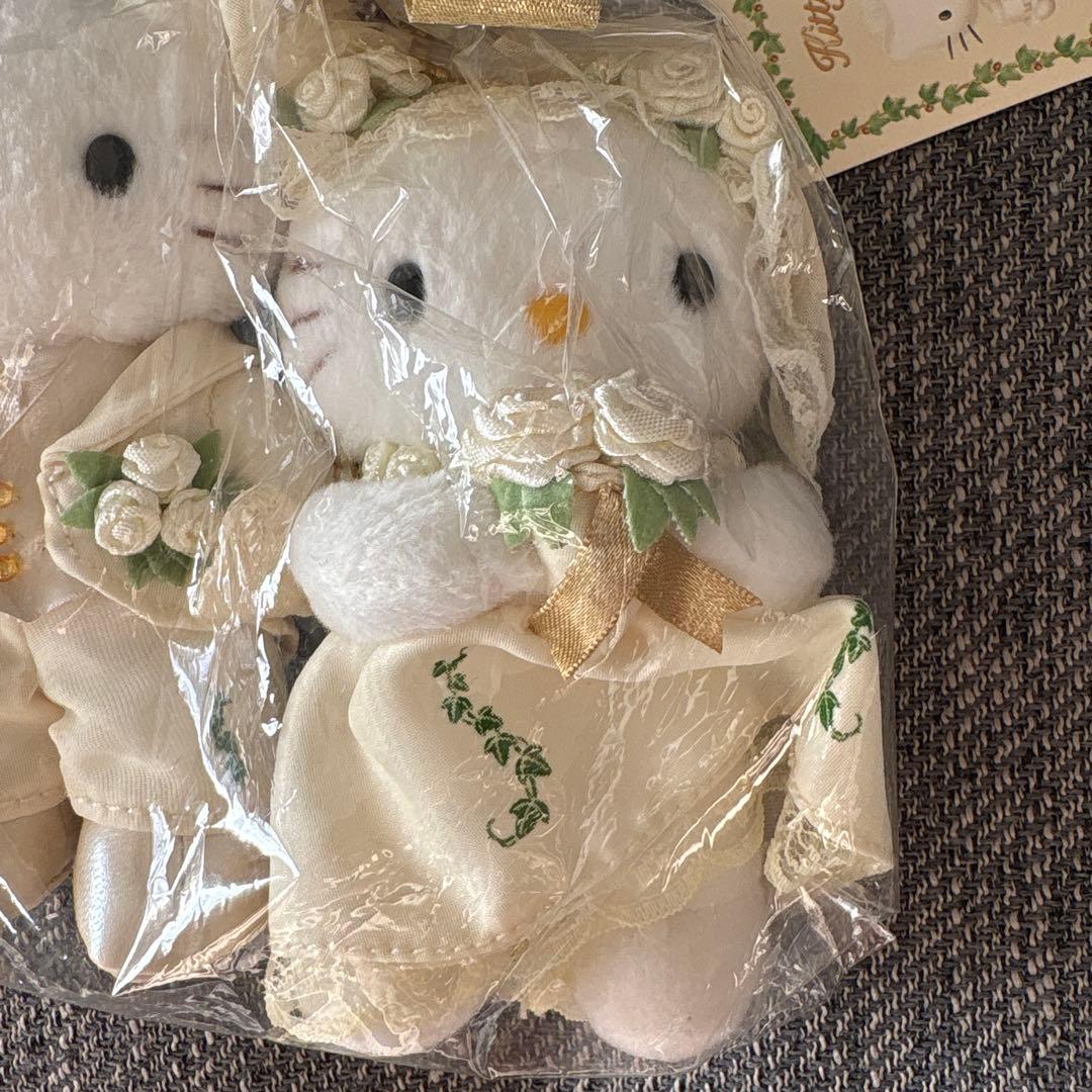 ハローキティ ウェディングマスコットホルダー 2体セット