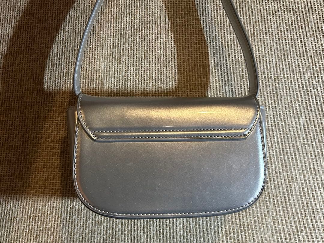 DIESELバッグ シルバー
