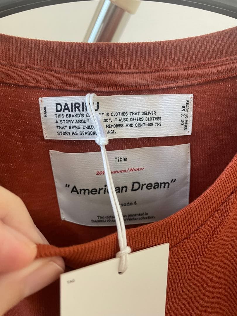 トップス DAIRIKU Layered T-shit\"Biggie\"